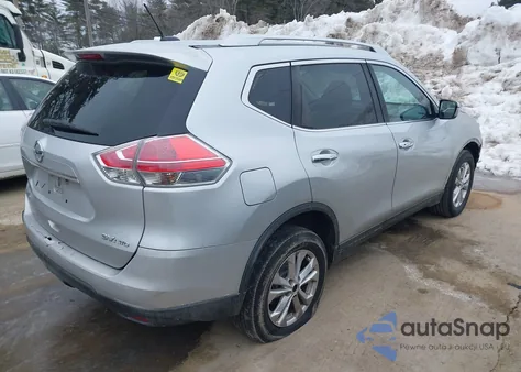 2015 Nissan Rogue Sv from USA, damaged, VIN KNMAT2MV1FP521094